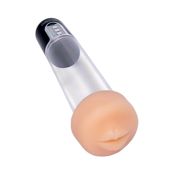 Lux Fetish 2 - in - 1 Blowjob Auto Sucker And Penis Enlarger Pump - SexToy.com