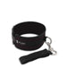 Lux Fetish Collar And Leash Set Black - SexToy.com