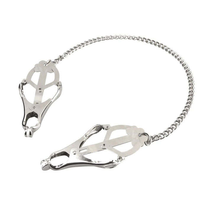 Lux Fetish Japanese Clover Nipple Clamps - SexToy.com