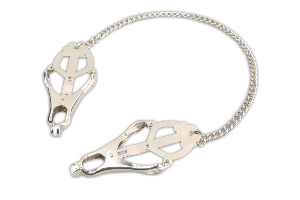 Lux Fetish Japanese Clover Nipple Clamps - SexToy.com