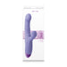 Luxe Nova Thrusting And Throbbing Dual Stimulator Purple - SexToy.com