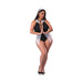 Magic Silk Dress Up Heaven Sent Costume Black Queen Size - SexToy.com