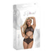 Magic Silk Forever Mesh Crotchless Underboob Teddy With Split Back - SexToy.com