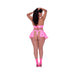 Magic Silk Hard Candy Halter Bra, Skirt & Thong Pink Queen Size - SexToy.com