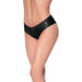 Magic Silk Hard Candy Low Rise Boyshort Black L/xl - SexToy.com