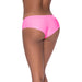 Magic Silk Hard Candy Low Rise Split Crotch Boyshort Pink L/xl - SexToy.com