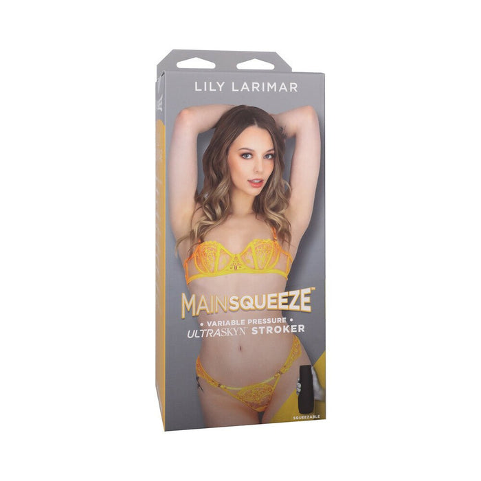 Main Squeeze Lily Larimar Ultraskyn Stroker Pussy Vanilla - SexToy.com