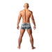 Male Power Dirty Denim Pouch Short Denim Print M - SexToy.com