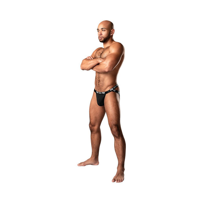 Male Power Infinite Comfort Amplifying Strappy Jock Black L/xl - SexToy.com