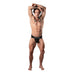 Male Power Infinite Comfort Amplifying Strappy Thong Black L/xl - SexToy.com