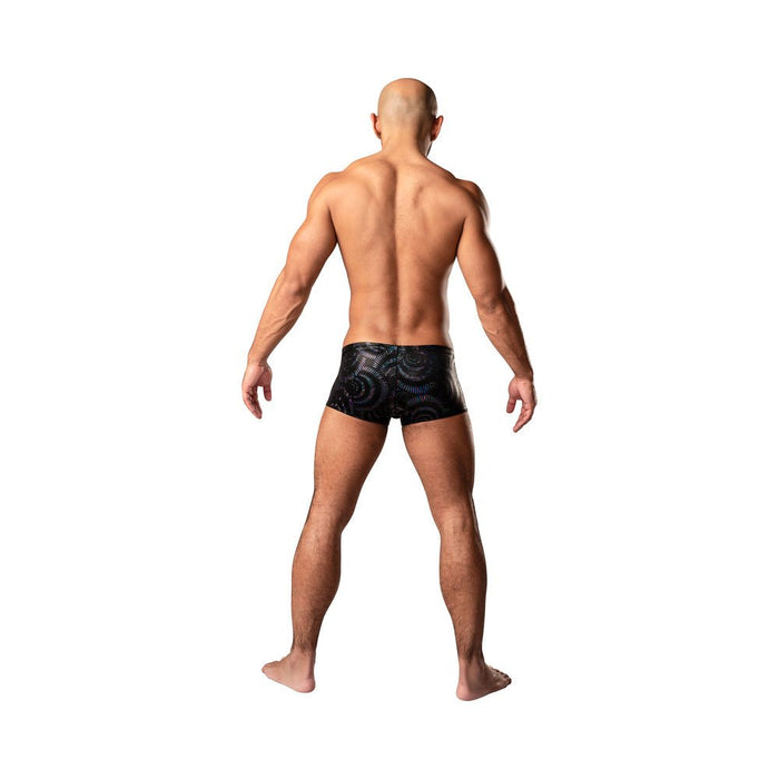 Male Power Kaleidickscope Mini Short Black Xl - SexToy.com