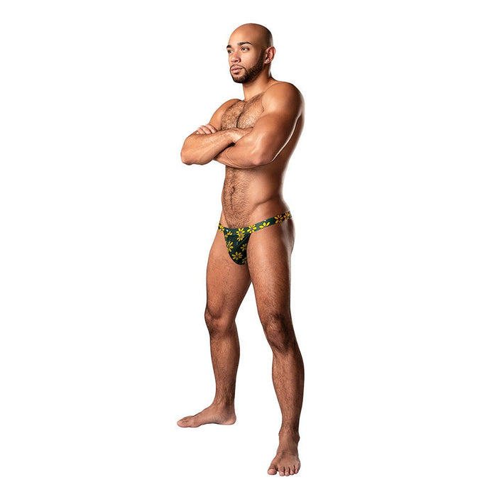 Male Power Petal Power Micro Thong Daisy Print L/xl - SexToy.com