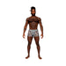 Male Power Sheer Prints Seamless Sheer Short Optical M - SexToy.com