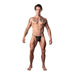 Male Power Show Stopper Posing Strap Silver Mesh Dot O/s - SexToy.com