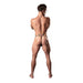 Male Power Show Stopper Posing Strap Silver Mesh Dot O/s - SexToy.com