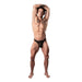 Male Power Show Stopper Thong Silver Mesh Dot L/xl - SexToy.com