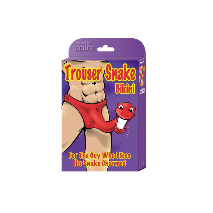 Male Power Trouser Snake Bikini Red - SexToy.com