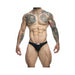 Malebasics Justin + Simon Classic Bikini Black M - SexToy.com