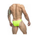 Malebasics Justin + Simon Classic Bikini Neon Green L - SexToy.com