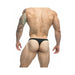 Malebasics Justin + Simon Classic Tanga Black S - SexToy.com