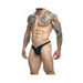 Malebasics Justin + Simon Classic Tanga Black S - SexToy.com