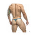 Malebasics Justin + Simon Classic Tanga Metal Green 2xl - SexToy.com