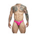 Malebasics Justin + Simon Classic Tanga Pink 2xl - SexToy.com