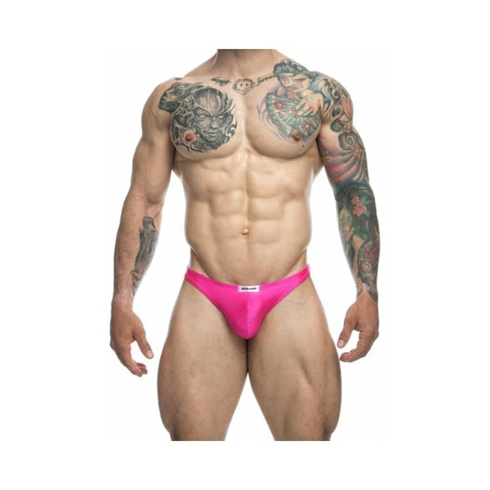 Malebasics Justin + Simon Classic Tanga Pink M - SexToy.com