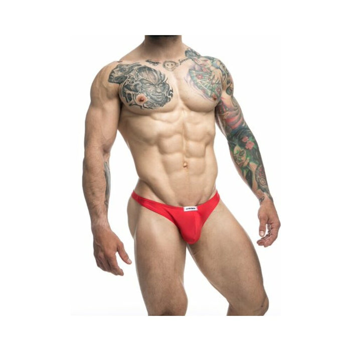 Malebasics Justin + Simon Classic Tanga Red 2xl - SexToy.com