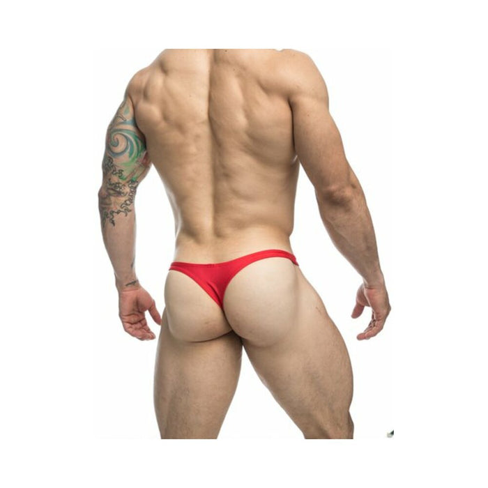 Malebasics Justin + Simon Classic Tanga Red 2xl - SexToy.com