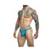 Malebasics Justin + Simon Classic Tanga Turquoise L - SexToy.com