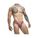 Malebasics Justin + Simon Classic Tanga Wine 2xl - SexToy.com