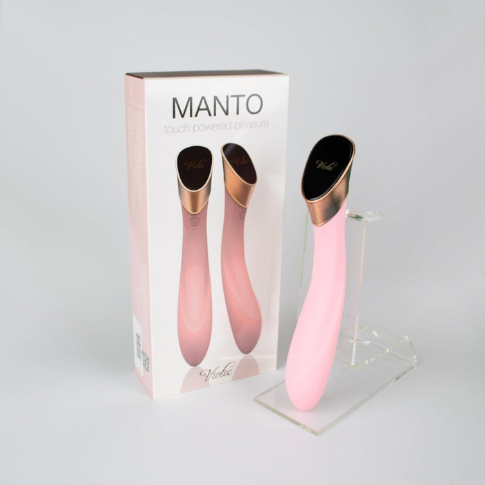 Manto Touch Panel G - spot Vibrator Pink - SexToy.com