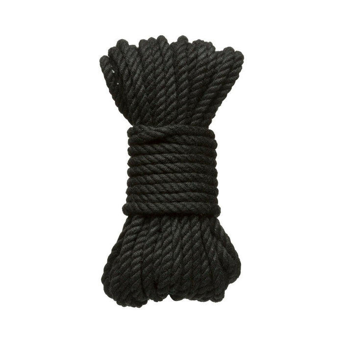 Merci Bind&tie 6mm Hemp Bondage Rope 30ft Black - SexToy.com