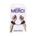 Merci Fluff Cuffs Black - SexToy.com