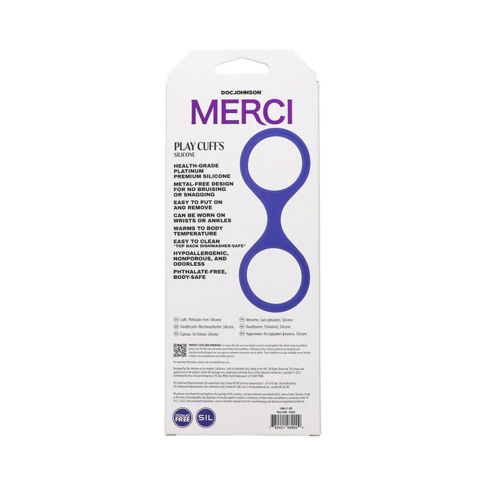 Merci Play Cuffs Violet - SexToy.com