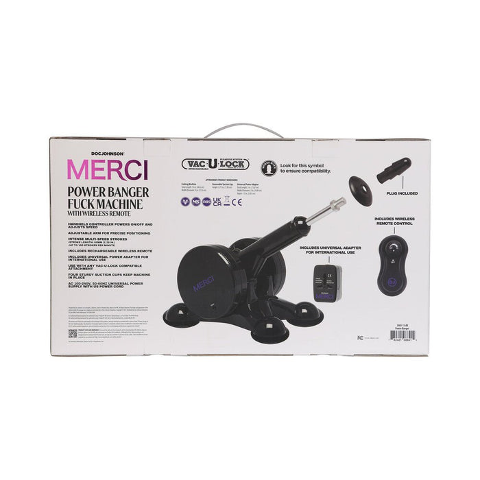 Merci Power Banger Fuck Machine With Wireless Remote - SexToy.com