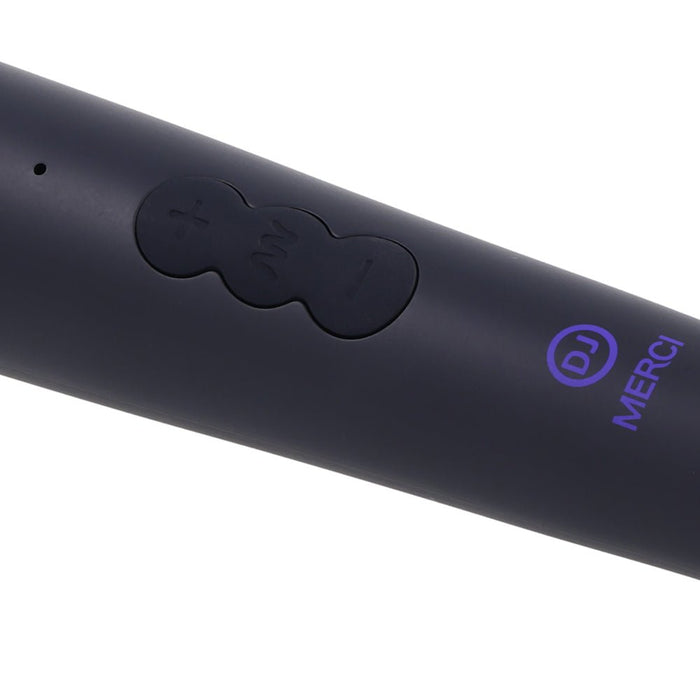 Merci Power Wand Ultra - powerful Silicone Wand Massager Black Violet - SexToy.com