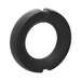 Merci Silicone Covered Metal Cock Ring 35mm Black - SexToy.com