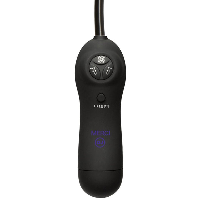 Merci Swell Vibrating Nipple Sucker Cups Black - SexToy.com