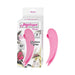 Nasstoys Mystique Suction Vibe Rechargeable Dual Ended Silicone Vibrator Pink - SexToy.com