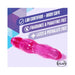 Naturally Yours Bloom Flexible Vibrator - Pink - SexToy.com