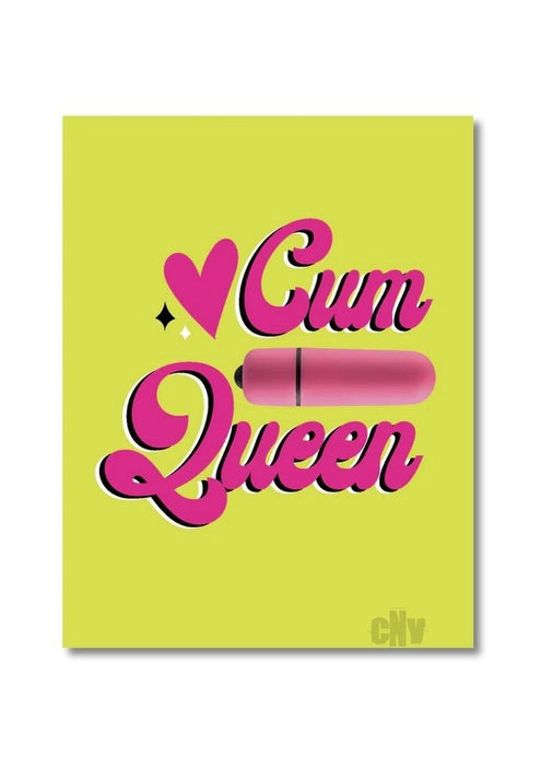 Naughtyvibe Cum Queen Greet Card - SexToy.com