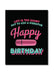 Naughtyvibe Happy Birthday Life Card - SexToy.com