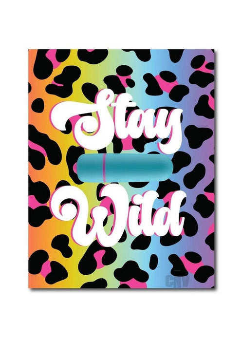 Naughtyvibe Stay Wild Greet Card - SexToy.com