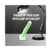 Neo Elite Glow In The Dark Viper 7.5 In Silicone Dual Density Dildo W/ Balls Neon Green - SexToy.com