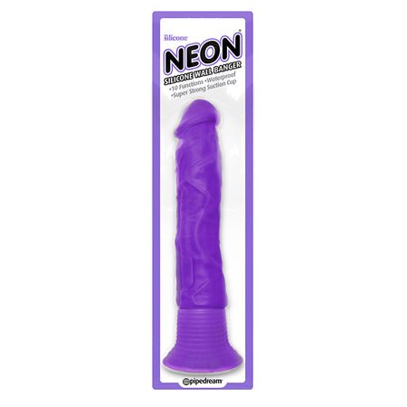 Neon Silicone Wall Banger - Purple - SexToy.com