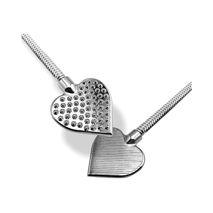 Nixie Metal Riding Crop Flaming Heart - SexToy.com