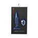 Nu Sensuelle Andii Vertical Roller Motion Butt Plug - Navy - SexToy.com