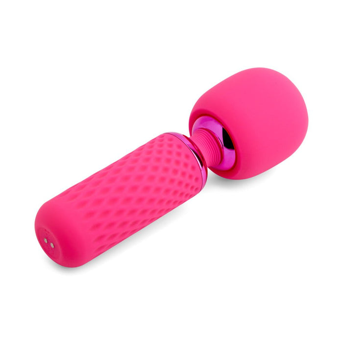 Nu Sensuelle Harlow Nubii Mini Wand W/ Masturbator Pink - SexToy.com